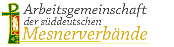 Schriftzug auf der Homepage der Arge der Süddeutschen Mesnerverbände